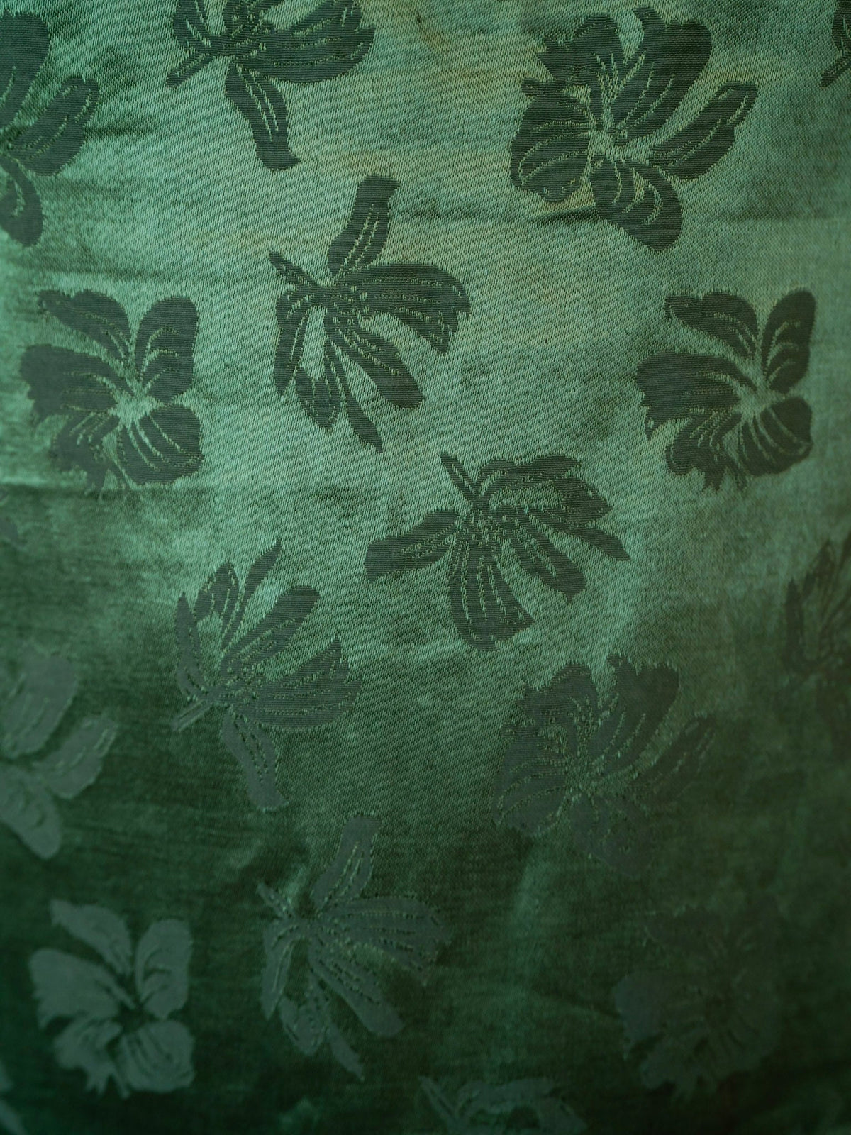 Tillie Dress in Emerald Floral Jacquard