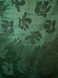 Tillie Dress in Emerald Floral Jacquard