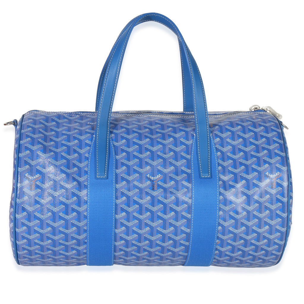 Goyard Sky Blue ine Barrel 40 Sports Bag Handbag stamp