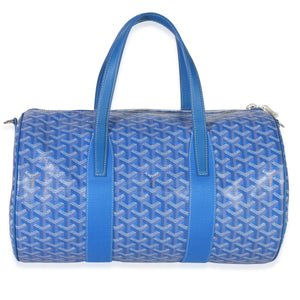 Goyard Sky Blue ine Barrel 40 Sports Bag Handbag stamp