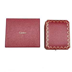 Cartier Rose Gold Diamond Small Model Juste Un Clou Earrings box