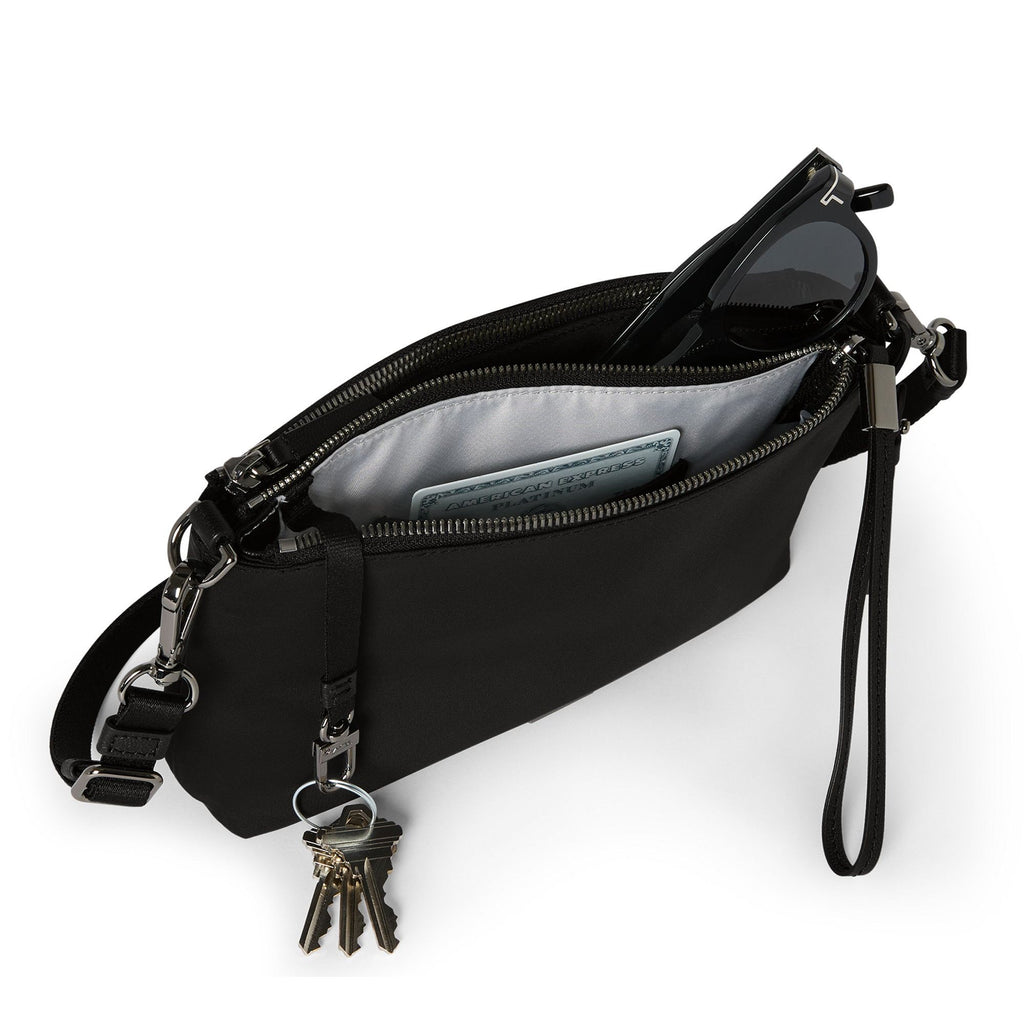 Voyageur Adela Crossbody, Black/Gunmetal