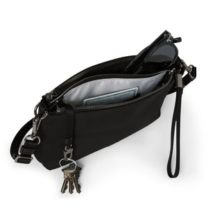 Voyageur Adela Crossbody, Black/Gunmetal