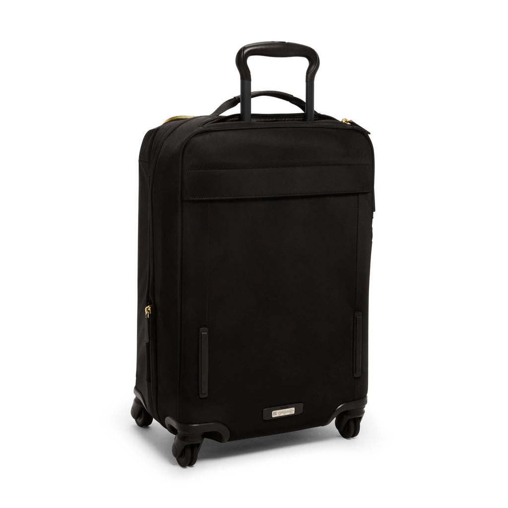 Voyageur Leger International Softside Expandable Carry-On, Black/Gold