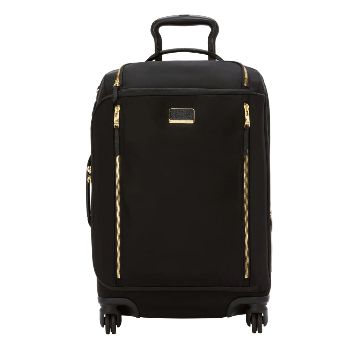 Voyageur Leger International Softside Expandable Carry-On, Black/Gold