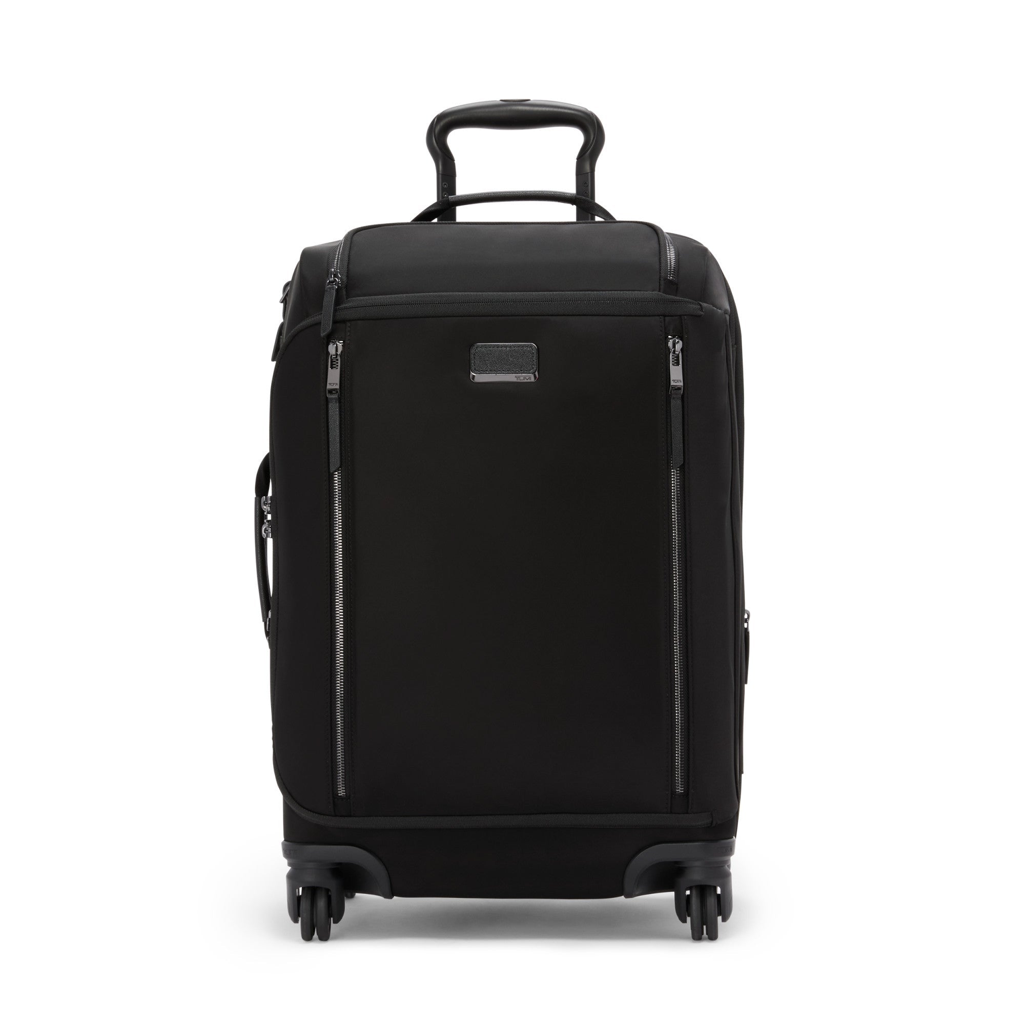Voyageur Leger International Softside Expandable Carry-On, Black/Gunmetal