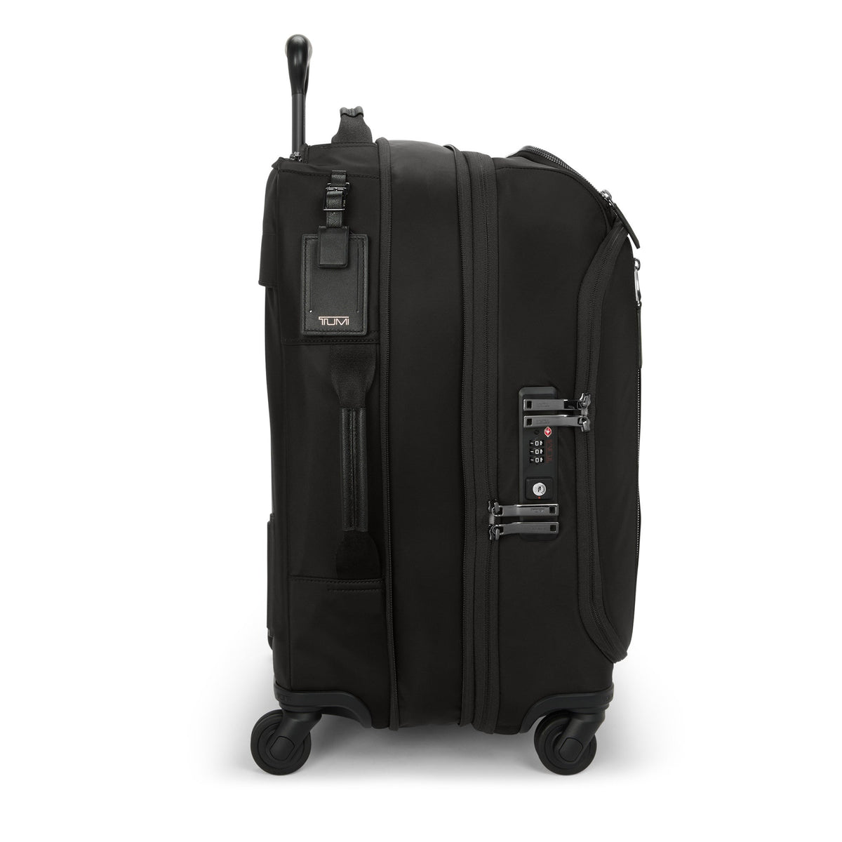 Voyageur Leger International Softside Expandable Carry-On, Black/Gunmetal