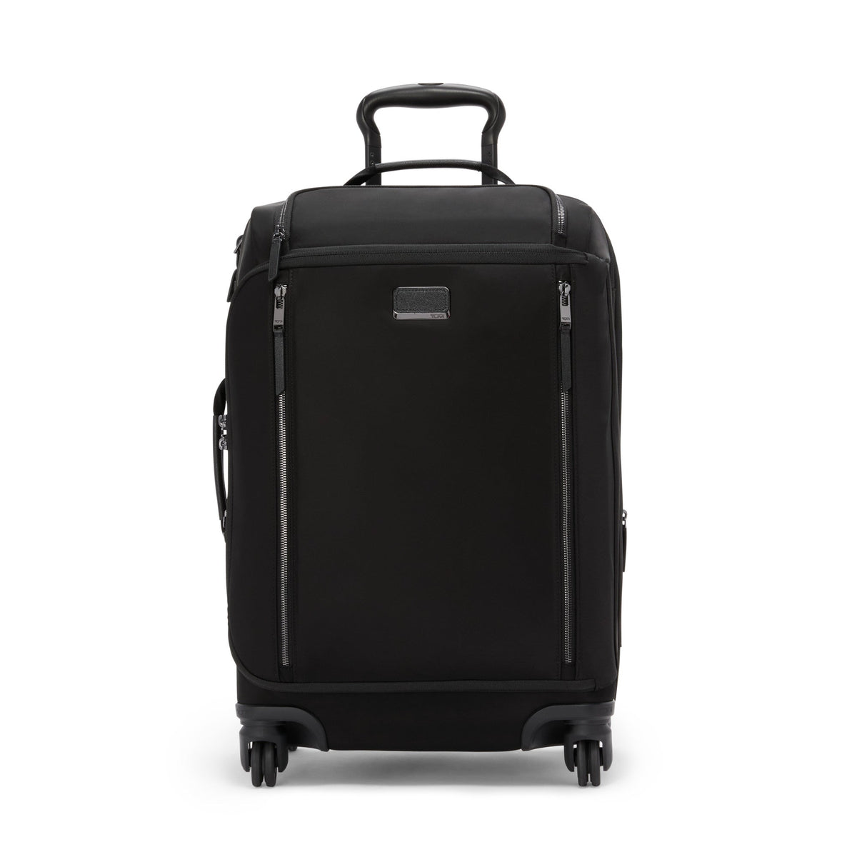 Voyageur Leger International Softside Expandable Carry-On, Black/Gunmetal
