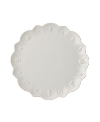 Toys Delight Royal Classic Salad Plate in White