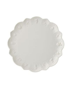 Toys Delight Royal Classic Salad Plate in White