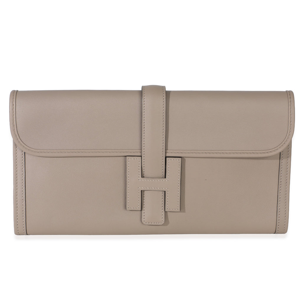 Hermès Argile Evercolor Jige Elan 29 Handbag fv