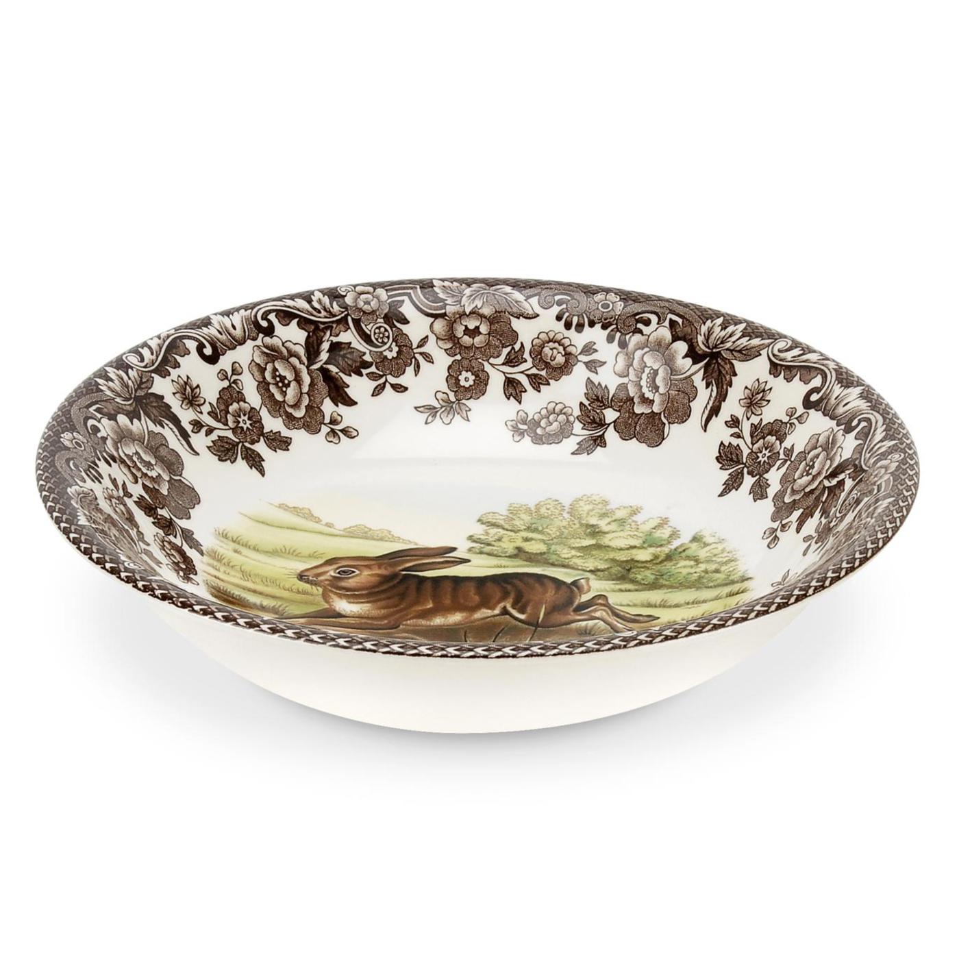 Woodland Cereal Bowl with Rabbit