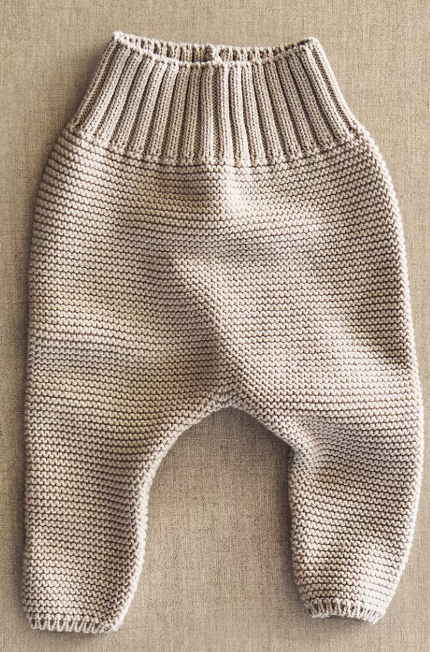 CHILDREN'S CHUNKY KNIT FOOTED LEGGINGS