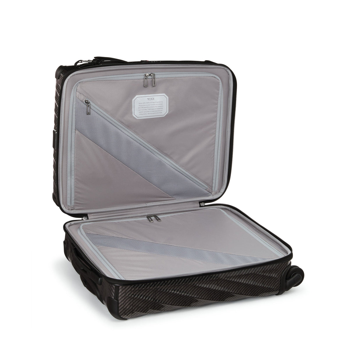 19 Degree Lite Continental Hardside Carry-On, Black Graphite