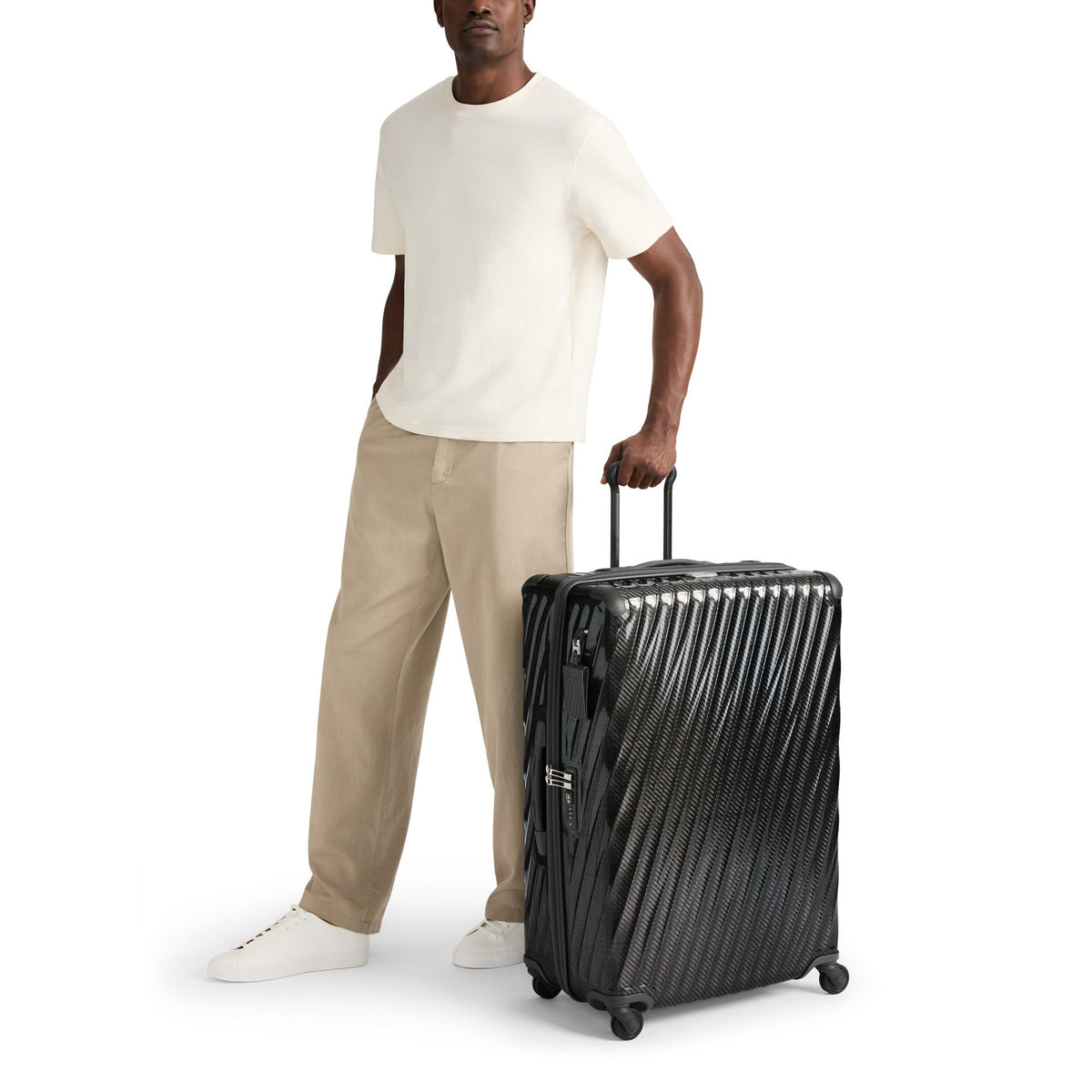 19 Degree Lite Extended Trip Wheeled Packing Case, Black/Graphite