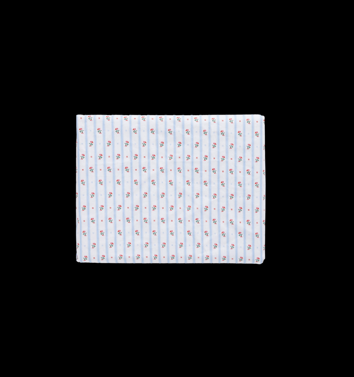 The Crib Sheet in Floral Stripe