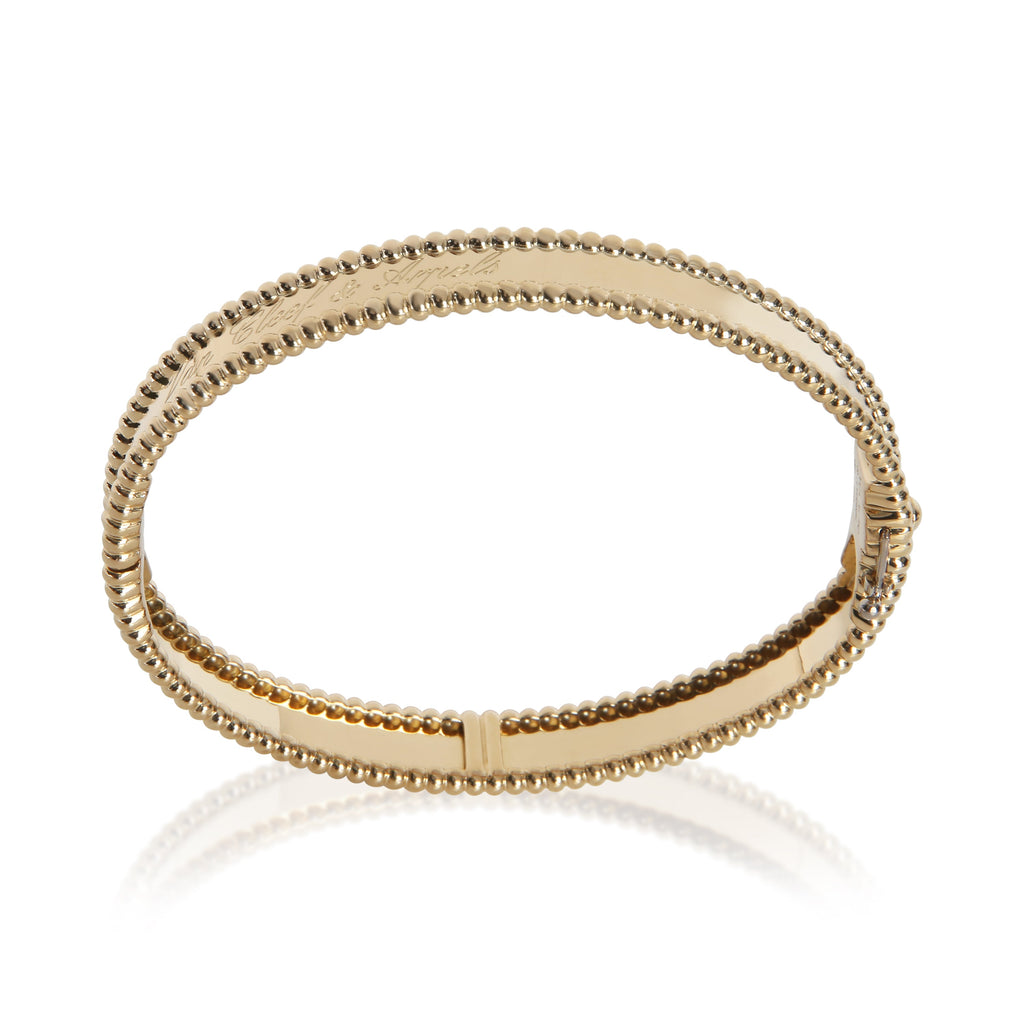 Van Cleef & Arpels Yellow Gold  Perlee Signature Bracelet av