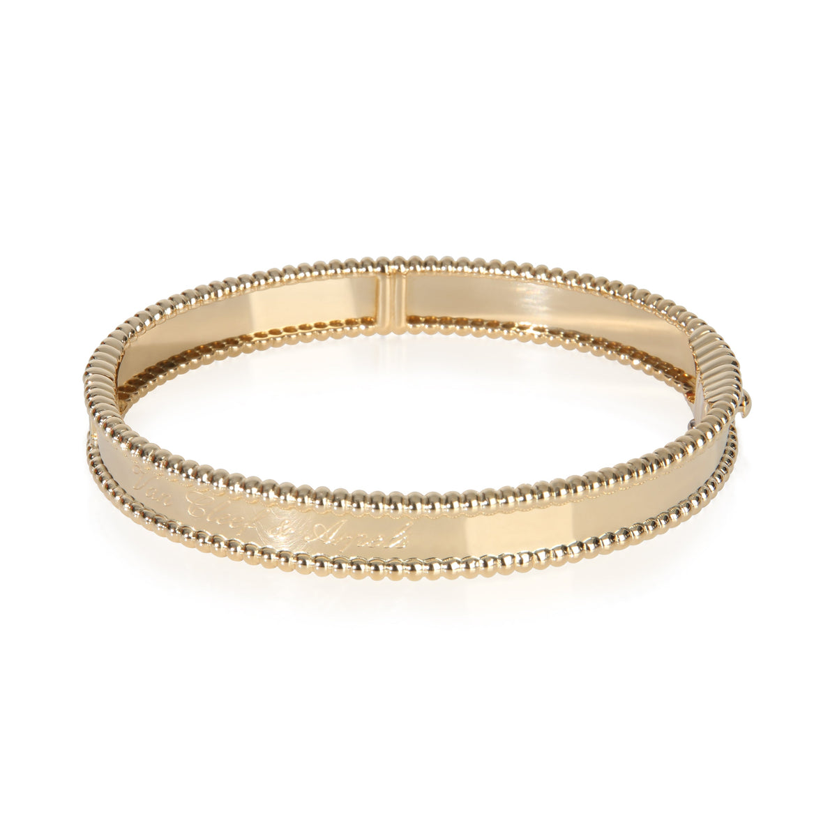 Van Cleef & Arpels Yellow Gold  Perlee Signature Bracelet fv
