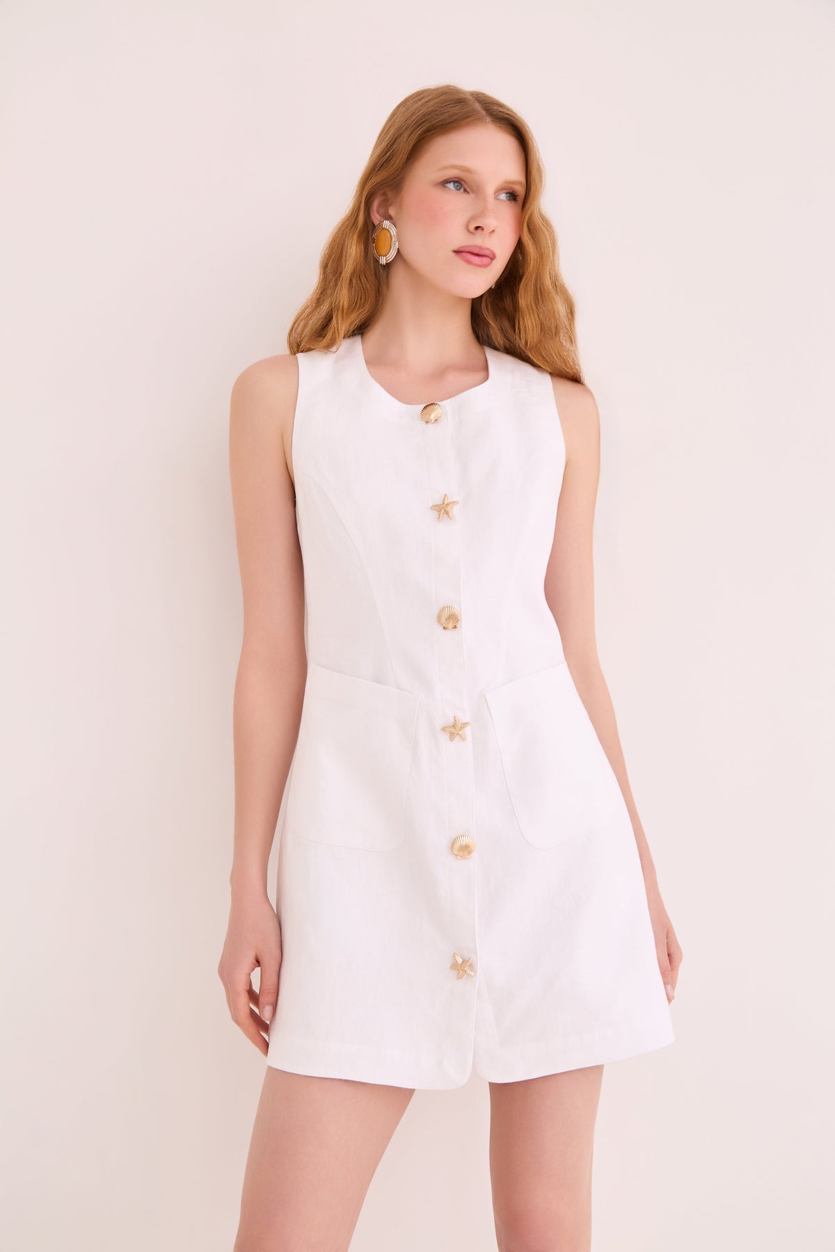 Rhapsody Dress in White