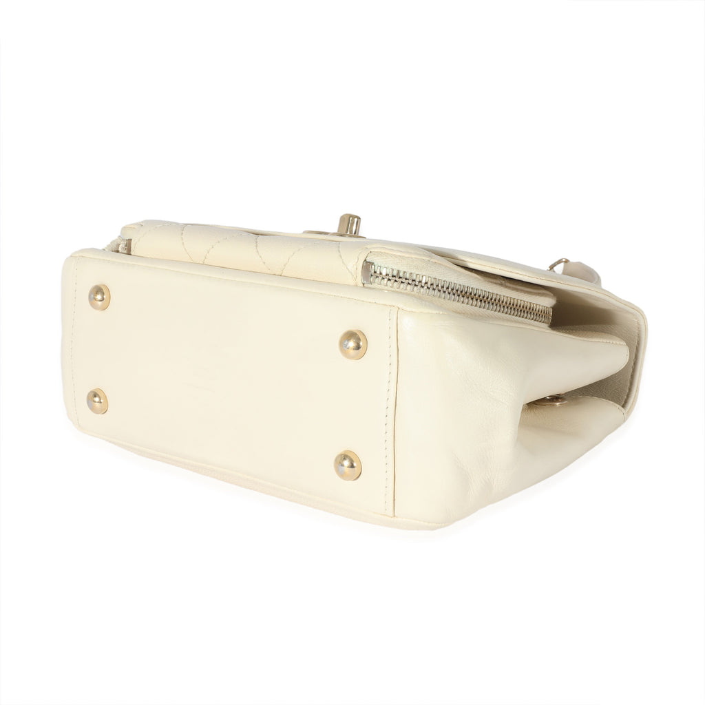 Chanel Cream Caviar Mini Business Affinity Flap Handbag box