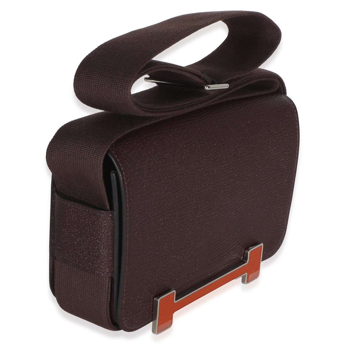 Hermès Rouge Sellier Cuivre Chevre Mysore Geta PHW Handbag 3