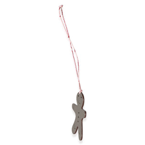 Hermès Petit H Etain Togo Gingerbread Man Charm 2