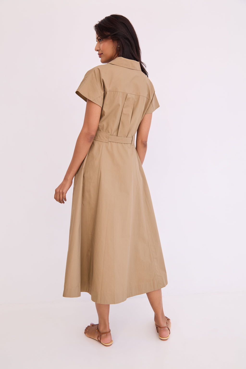 Sawyer Dress in Khaki