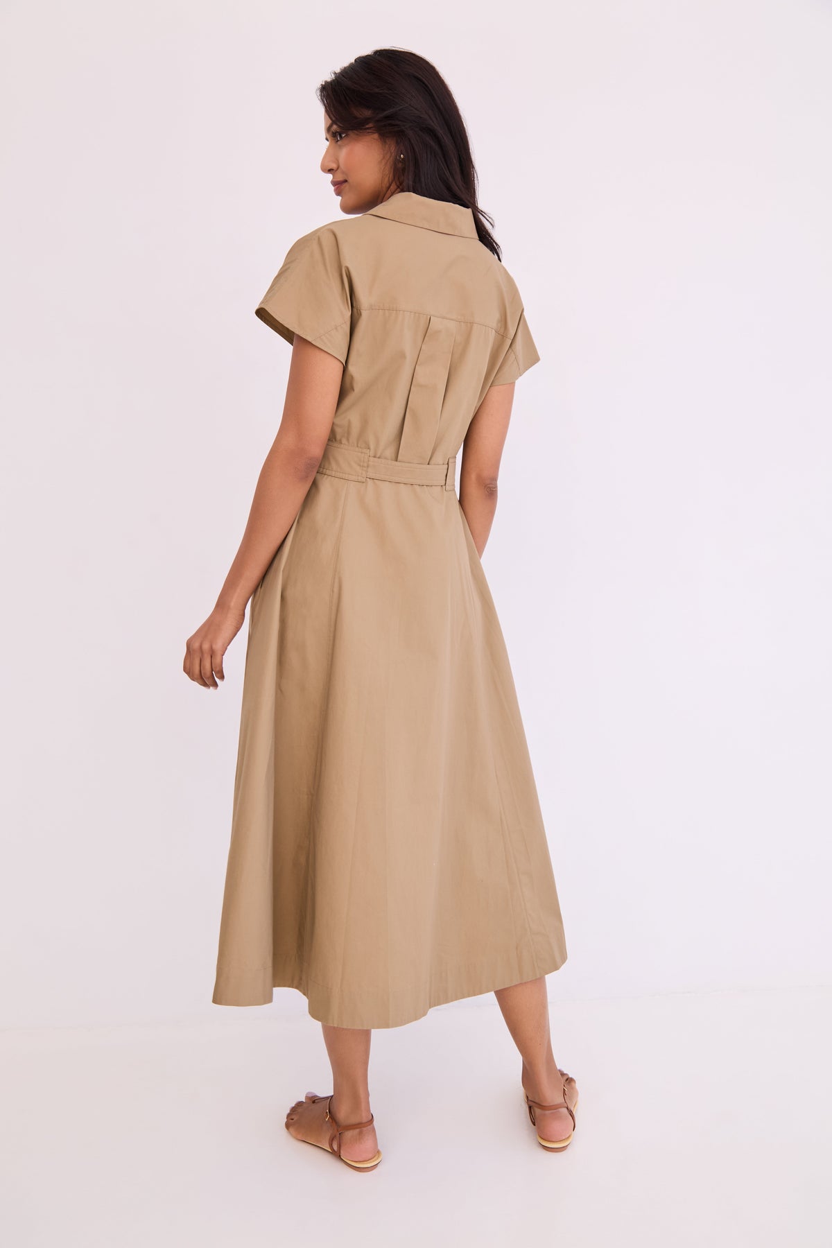 Sawyer Dress in Khaki
