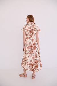 Sawyer Dress in Paradise Camel
