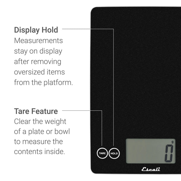 Arti Glass Digital Scale in Rio Red