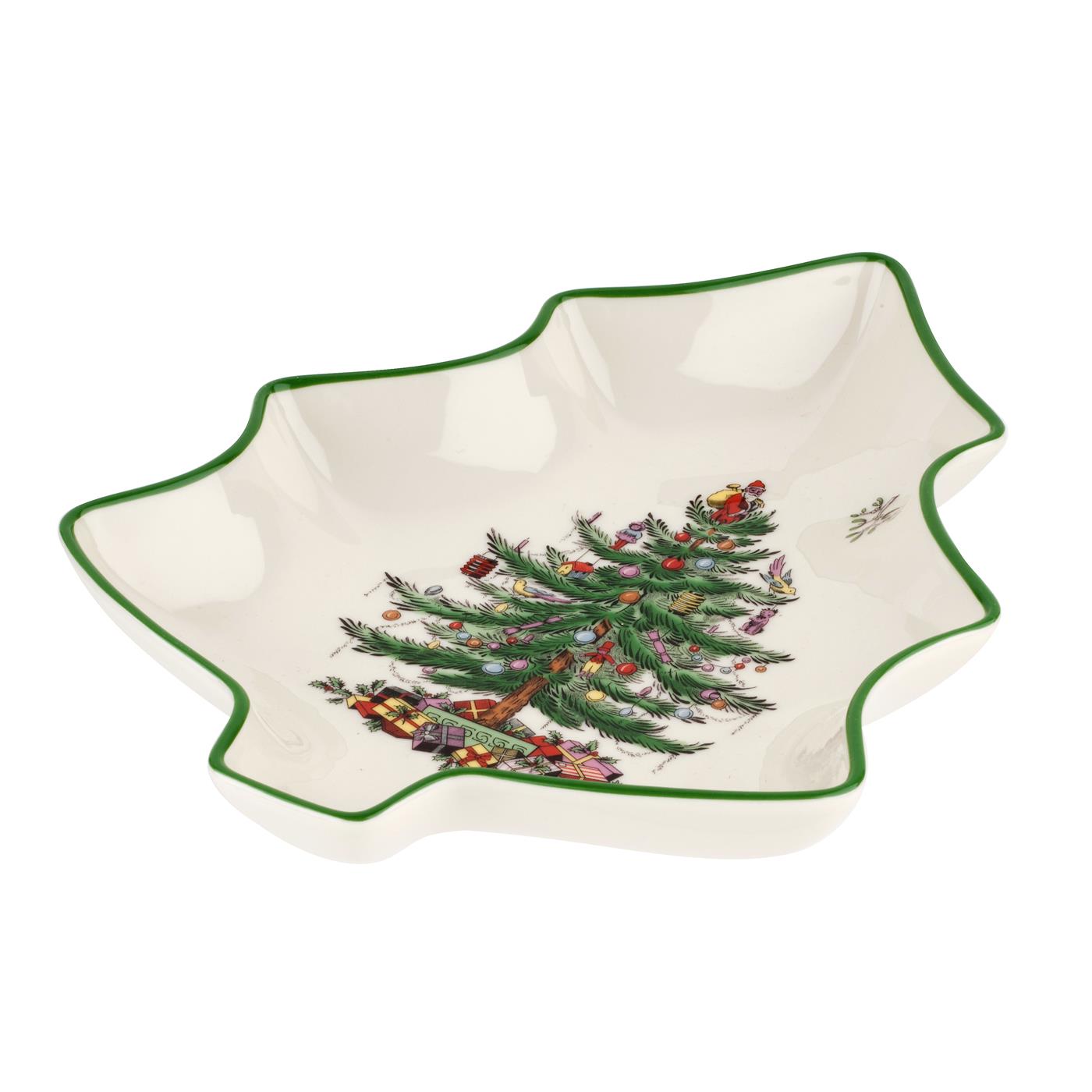 Christmas Tree 9" Tree Shape Dish