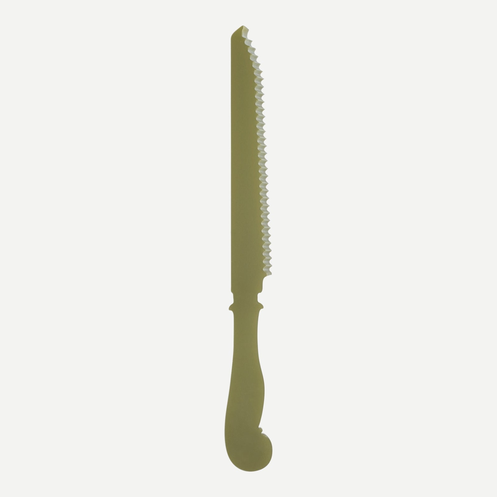 Bread Knife in Moss