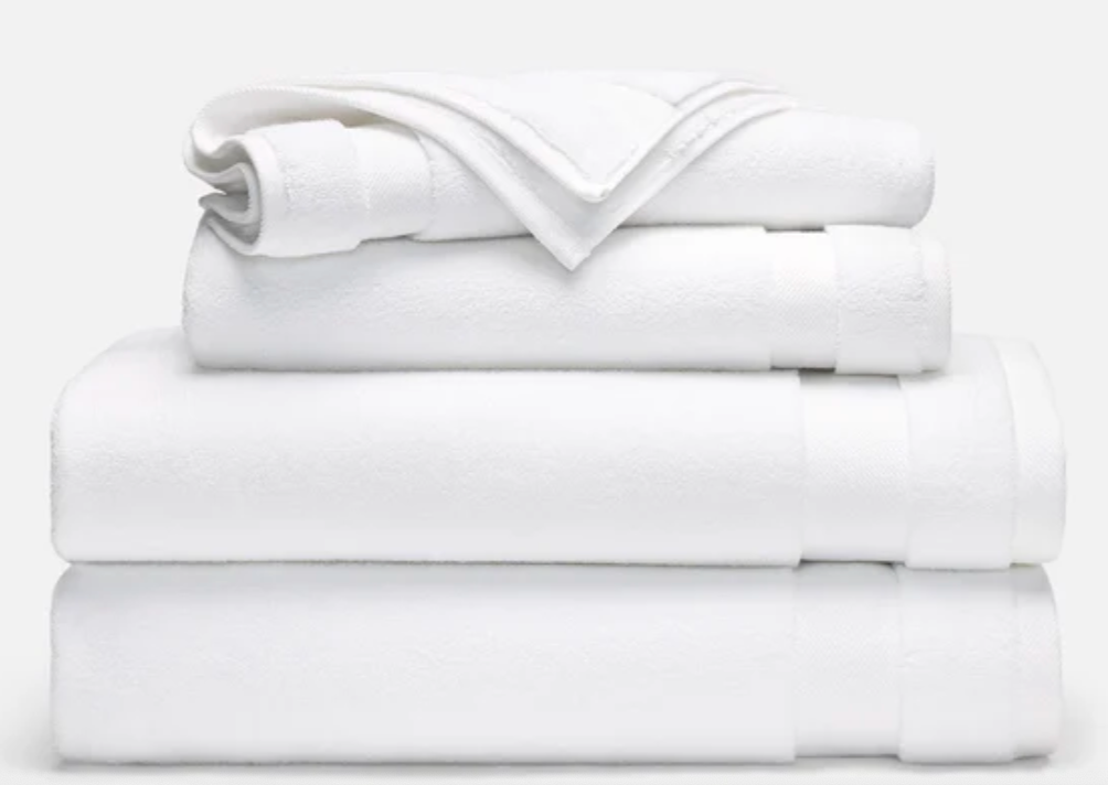Bat Towel Bundle in White