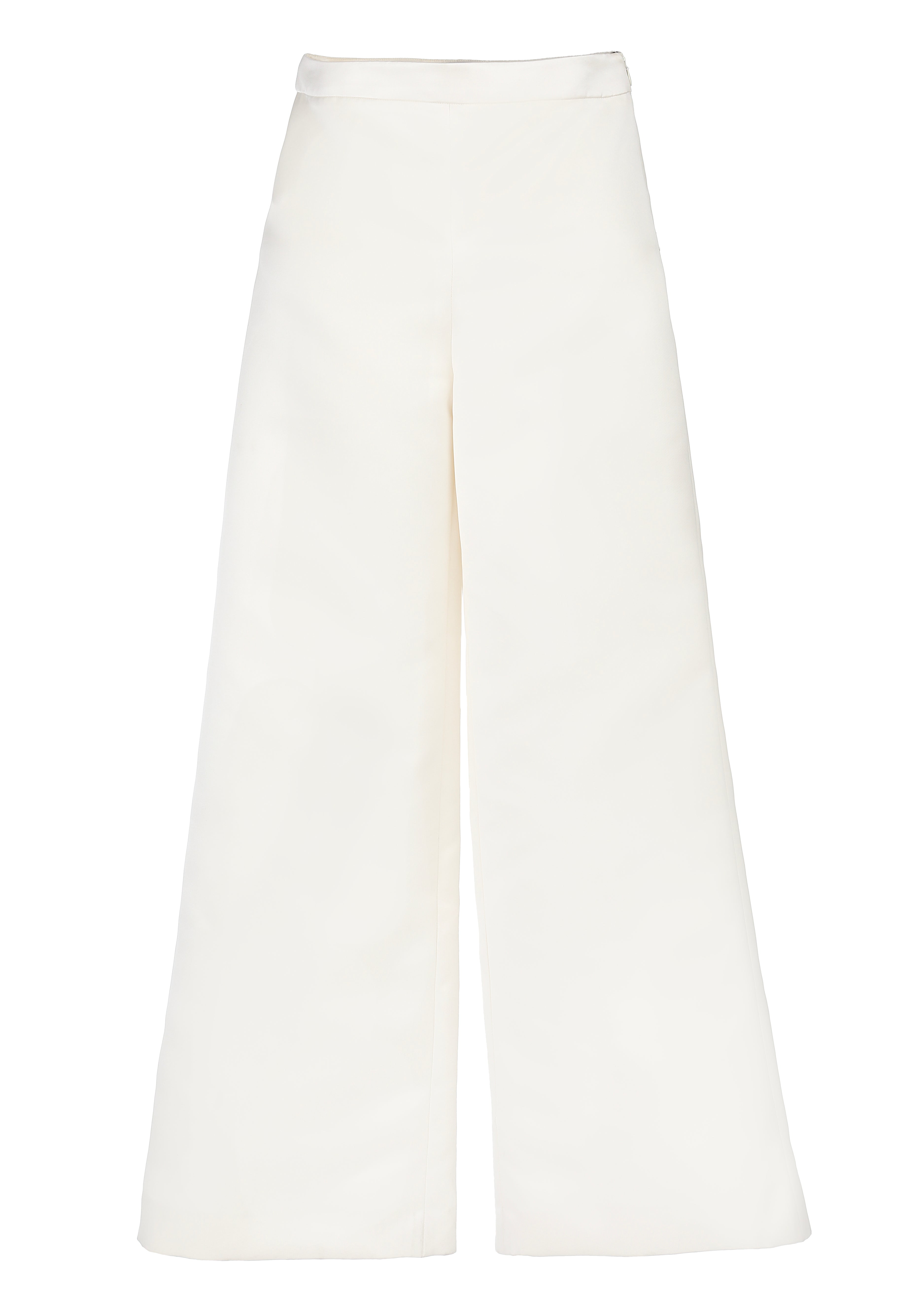 Wide Leg Cropped Trouser