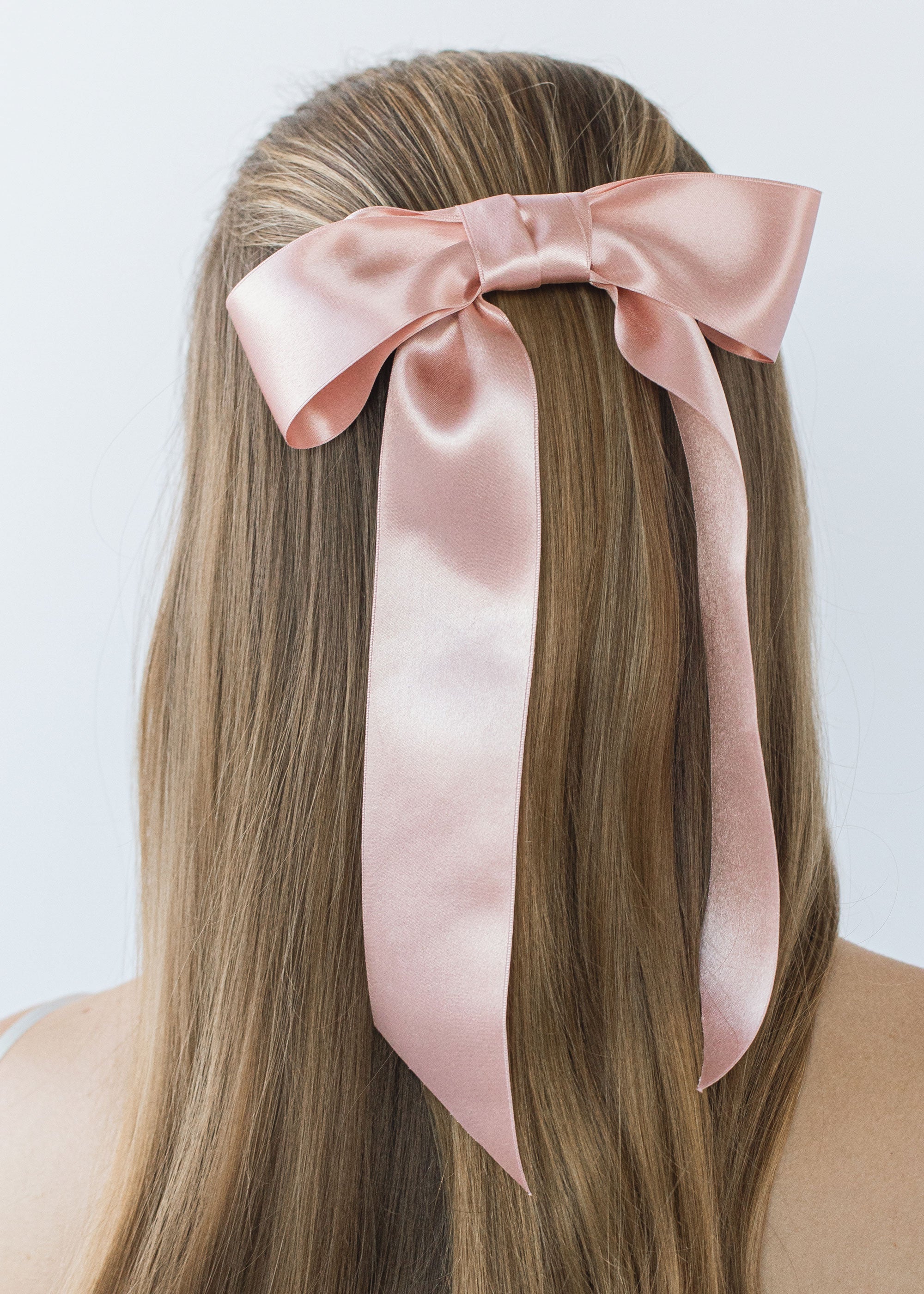 ヘアアクセサリー thevirgins velvet ribbon barrette Virginia Bow Barrette | Over The Moon