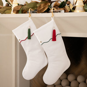 Scallop Christmas Stocking