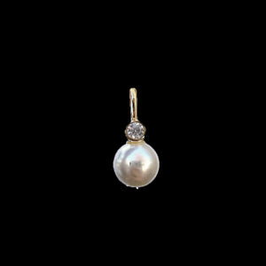Petite Pearl Drop Charm
