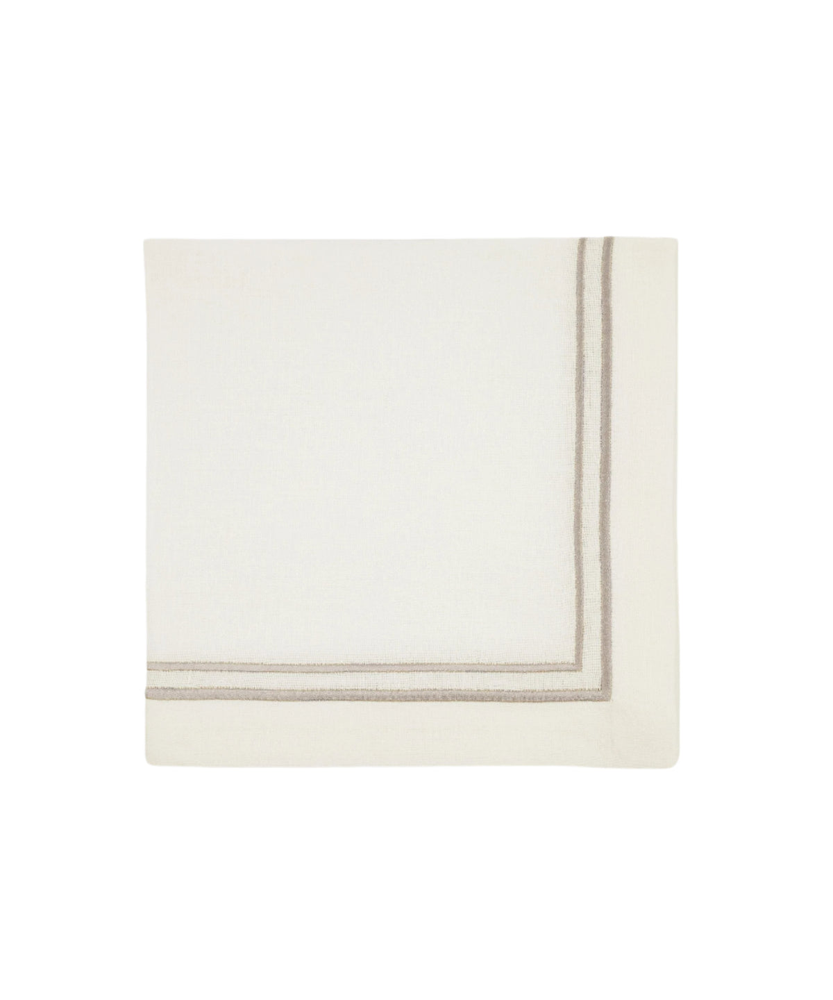 Sophie Classic Two Cord Napkin, Natural Folded