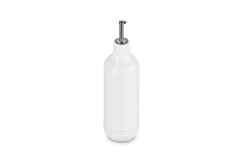 Signature Oil Cruet in White 20 oz