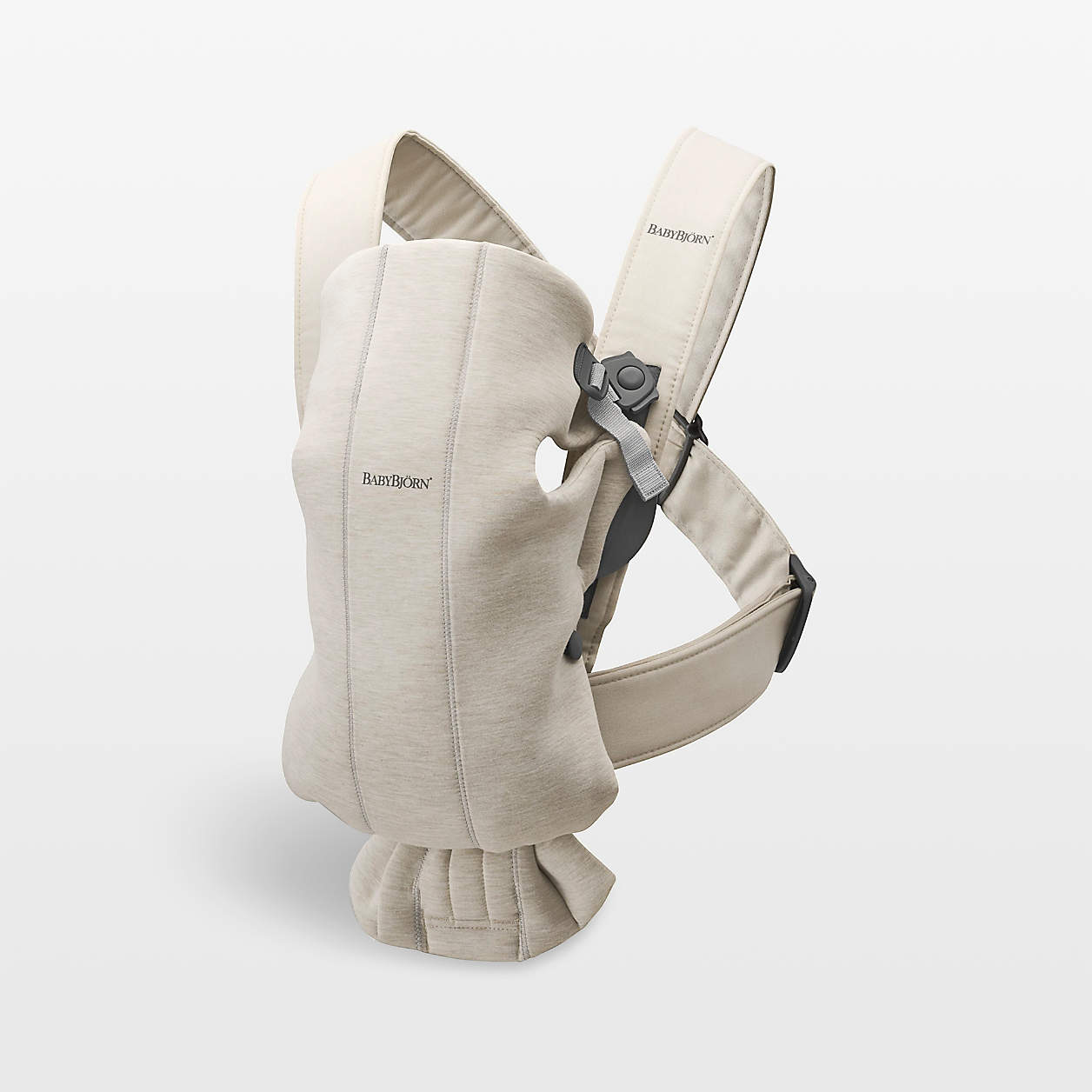 Baby Bjorn Light Beige Mini 3D Jersey Baby Carrier