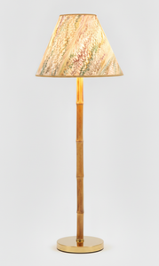 16" Empire Lampshade in Hand-Marbled