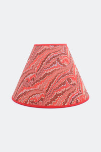 16" Empire Lampshade in Hand-Marbled