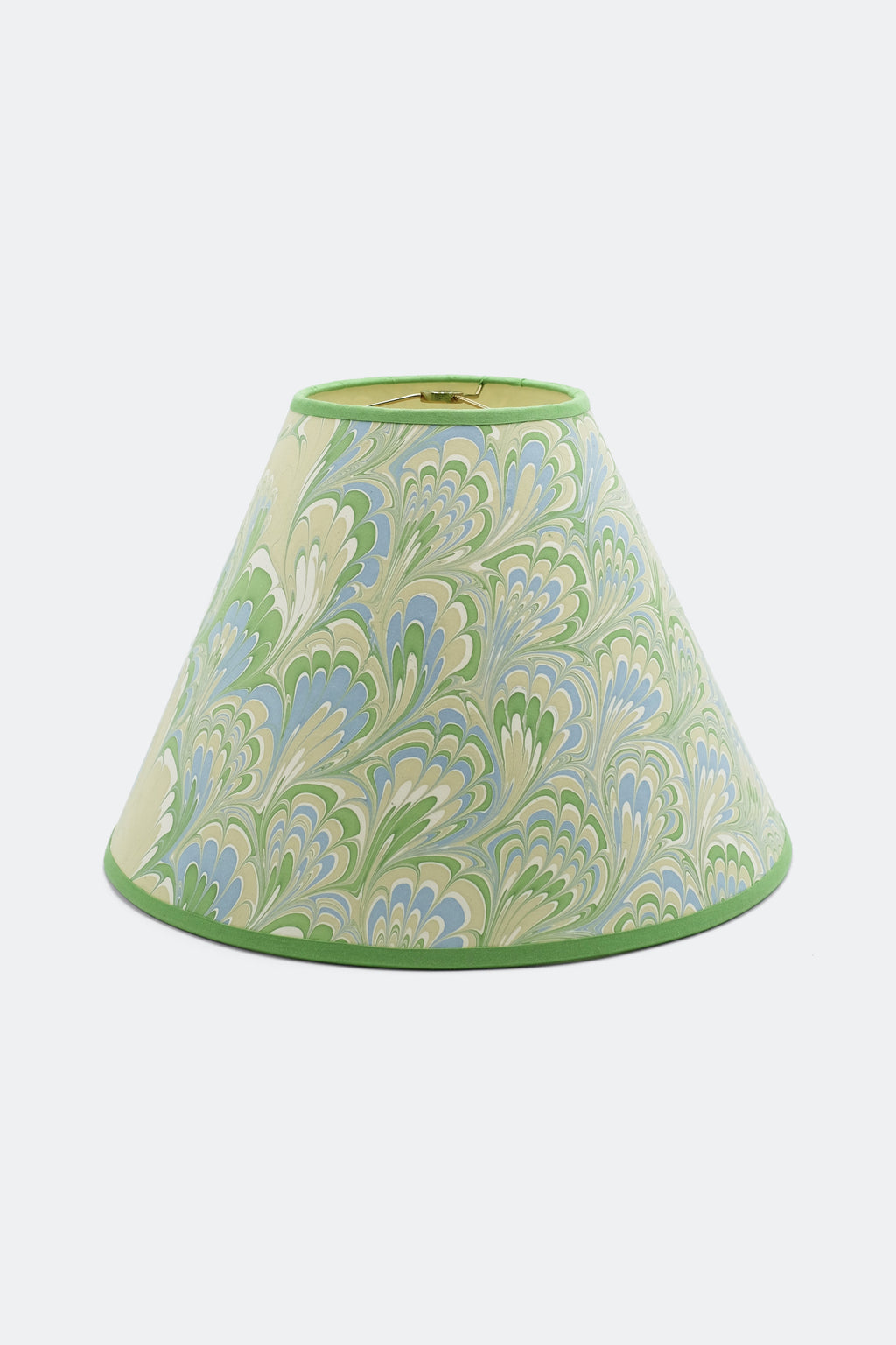 16" Empire Lampshade in Hand-Marbled