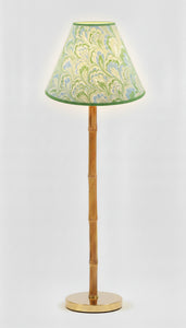 16" Empire Lampshade in Hand-Marbled