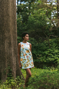 Mackenzie Dress in Lockwood Flora Sky