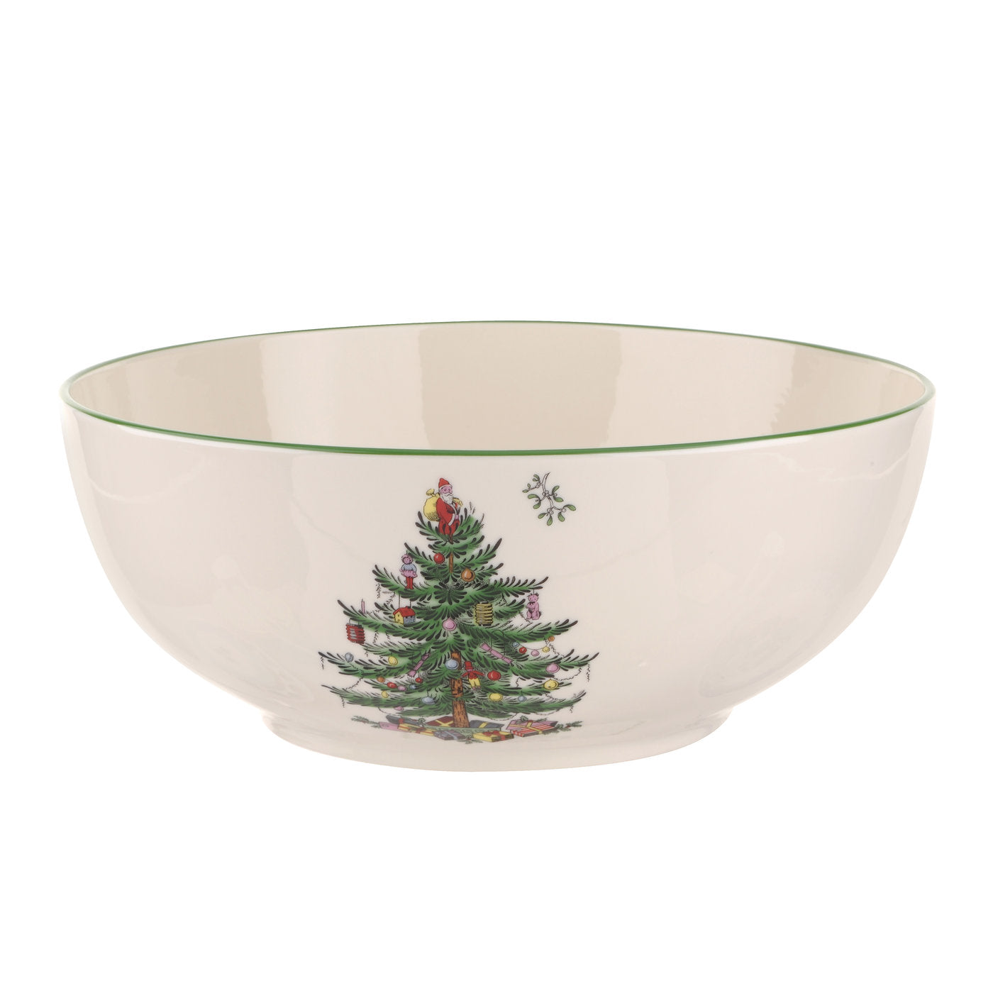 Christmas Tree 8" Medium Round Bowl