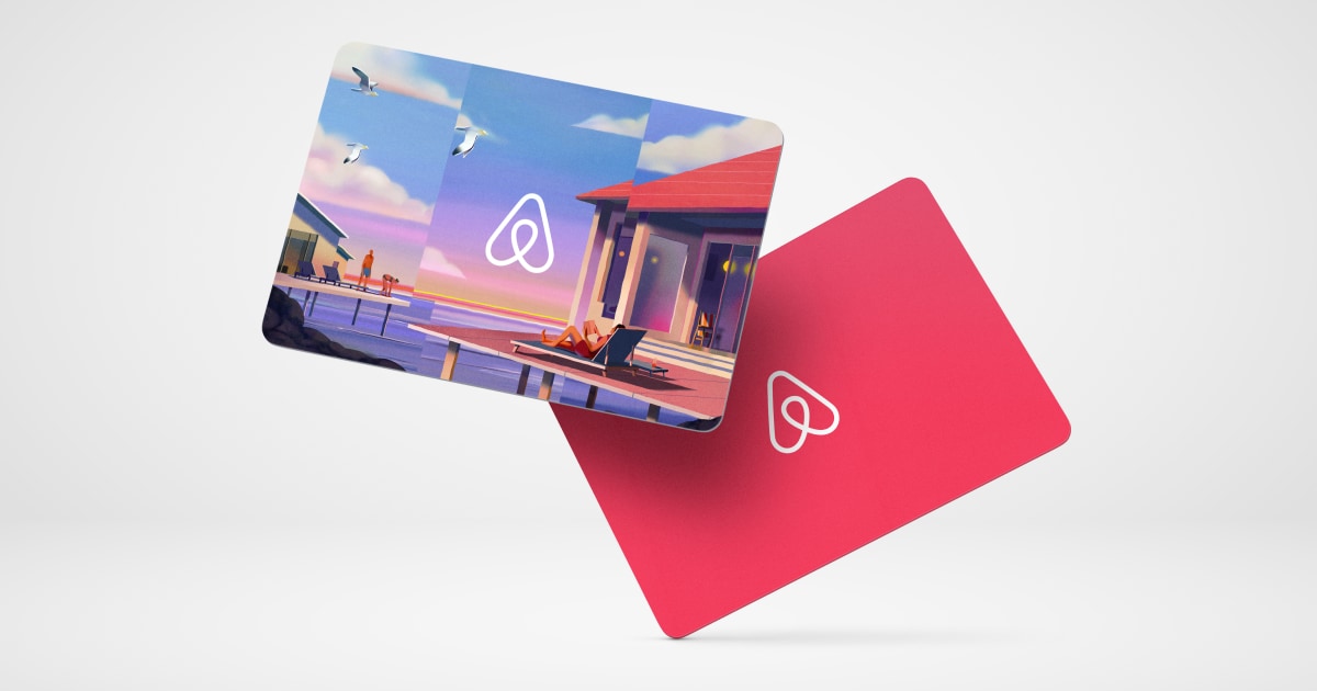 Airbnb gift cards
