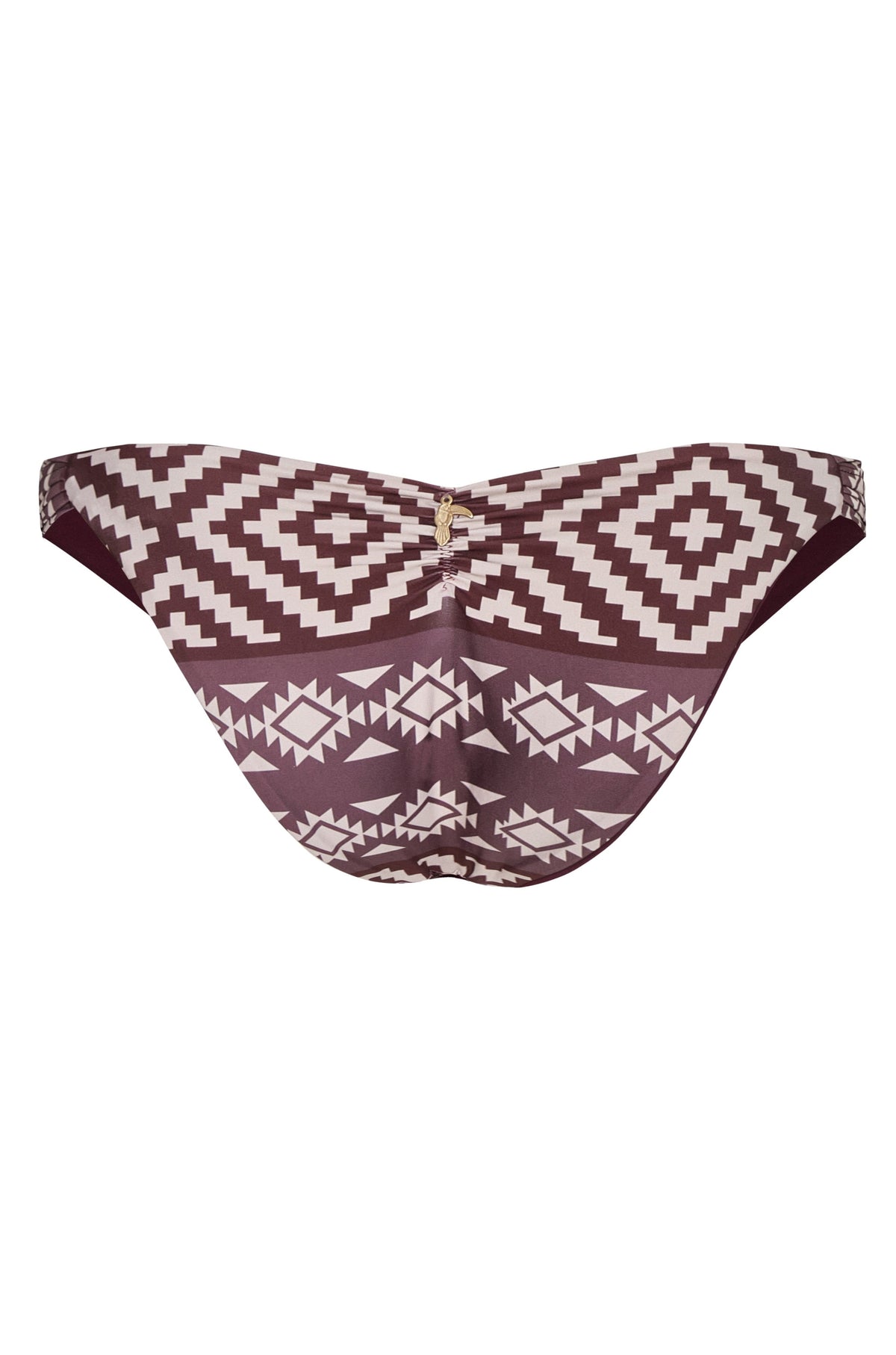 Potosi Bottom in Ethnic Motif & Purple