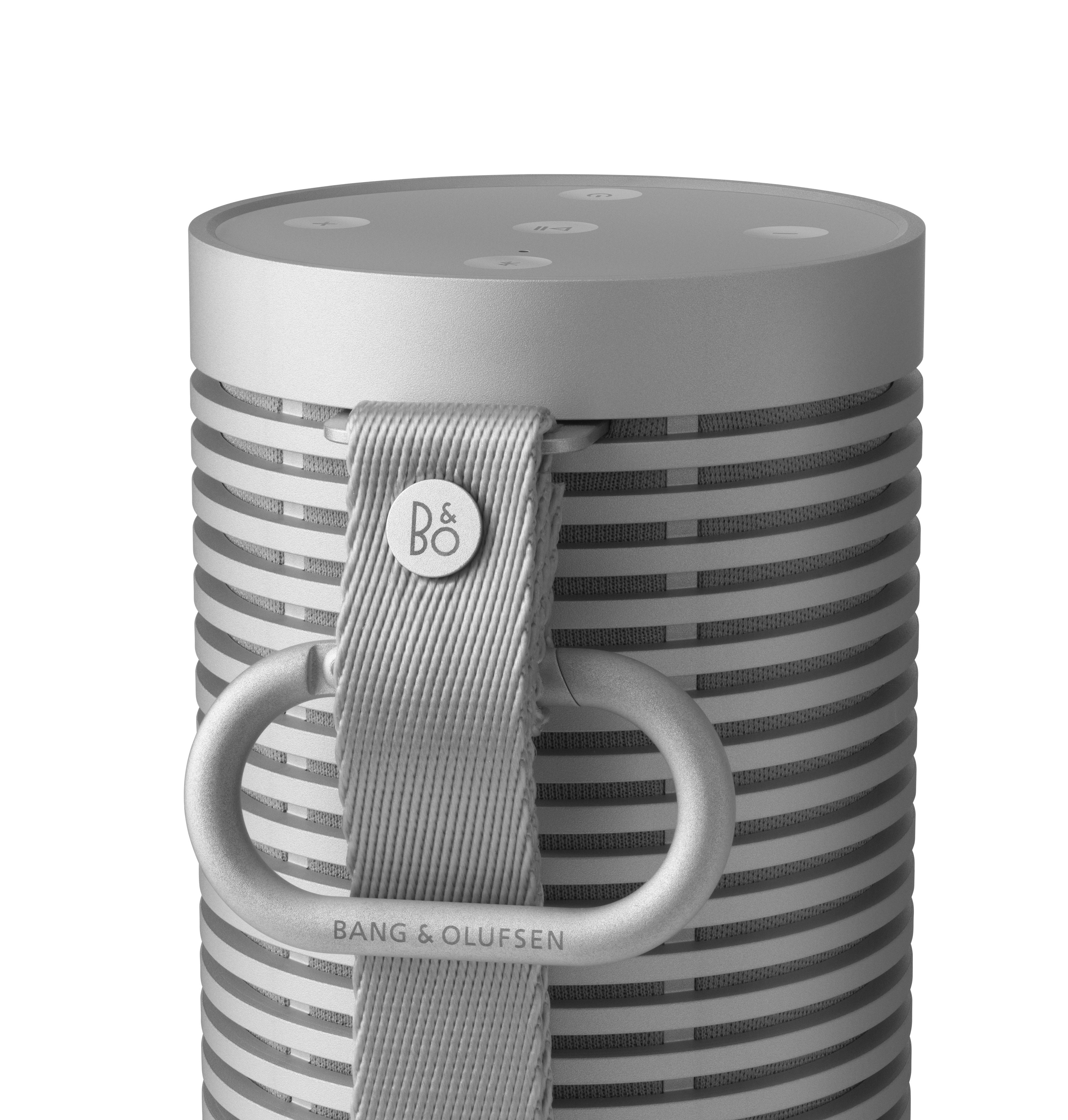 スピーカー・ウーファー BANG&OLUFSEN BEOSOUND EXPLORE Grey Mist Beosound Explore Portable Bluetooth Speaker in Gray Mist | Over