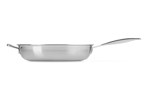 Classic Stainless Steel Round Frying Pan 12 in.